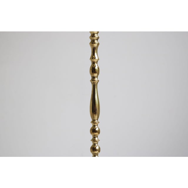 1950s French Brass Bar Cart from Maison Baguès, 1950s For Sale - Image 5 of 12