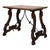 Spanish Baroque Side Table with Lyre Legs and Marquetry Top, 1850 For Sale - Image 15 of 18