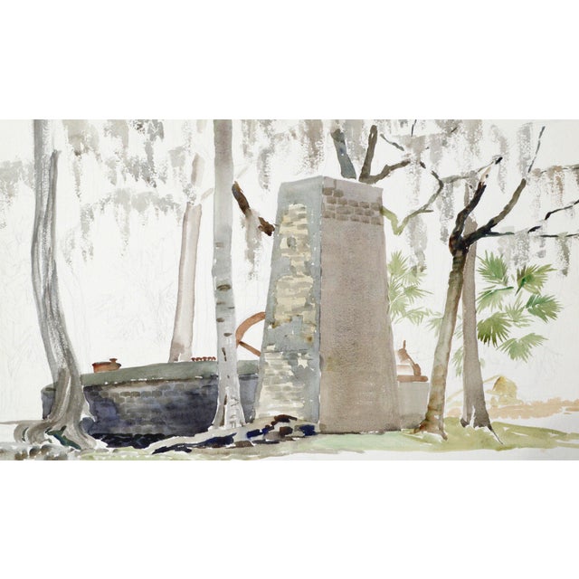 Cabin Stone Monument to a Forest Cabin by Joseph Yeager For Sale - Image 3 of 4