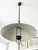 Large Black Painted and Perforated Metal Pendant Lamp by Orni Halloween for Artemide, 1970s For Sale - Image 6 of 18