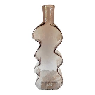 Blenko Hank Adams Puzzle Piece in Orchid For Sale