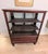 Antique Mission Oak Showcase Store Display Cabinet Bookcase With Sliding Doors For Sale - Image 10 of 18