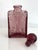 Lalique Late 20th Century Art Nouveau Mauve Glass Perfume Jar For Sale - Image 4 of 5