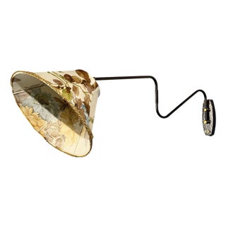 Swedish Modern, Adjustable Wall Light, Copper, Sweden, 1970s For Sale