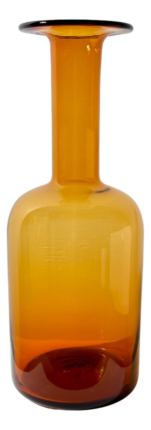 Mid-Century Modern Bottle Vase by Otto Brauer for Holmegaard, 1960s