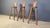 Vintage Brutalist Bar Stools, 1960s, Set of 3 For Sale - Image 6 of 12