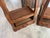 Vintage Oak Bedside Tables with Drawer and Niche, 1950s, Set of 2 For Sale - Image 12 of 13
