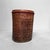 Antique Japanese Bamboo Basket with Red Lacquered Rim, 1930s For Sale - Image 11 of 11
