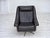 1960s, Danish highback swivel armchair by Aage Christensen. Original dark brown furniture leather, chrome steel. Original...