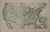 1874 Beers Map of the United States For Sale