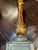 Pair of Custom 1930s Hollywood Regency Wood Gesso Lamps by Harry Burger. For Sale - Image 11 of 12