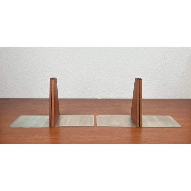 Mid-Century Modern Danish Bookends in Teak, 1960s, Set of 4 For Sale - Image 11 of 18