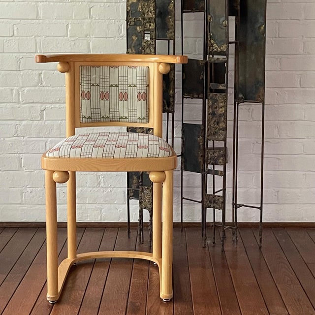 Josef Hoffman Fledermaus Chair by Wittmann For Sale - Image 12 of 12