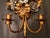 Hand-Forged Gold-Plated and Silver-Plated Candle Wall Lamps by S. Salvadori, Italy, 1950s, Set of 2 For Sale - Image 11 of 18