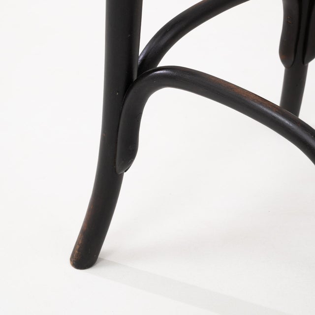 20th Century Austrian Black Bentwood Display Pedestal For Sale - Image 13 of 18