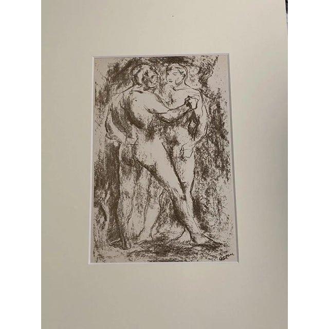 L, Sasso, Figure, 20th-Century, Lithograph For Sale
