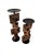 Contemporary R & Y Augousti Bamboo Candle Holder Pricket, Pair For Sale - Image 3 of 8