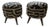 African Kuba Cloth Ottoman - Pair For Sale