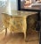 1900-1909 Superb Pair of Serpentine Front Venetian Rocco Style Painted Commodes For Sale - Image 4 of 8