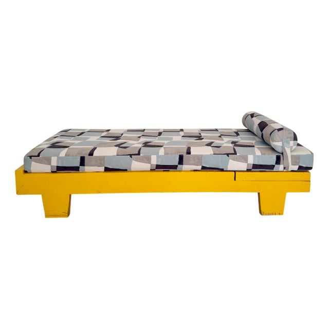 German Bauhaus Yellow Daybed, 1920s For Sale