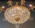 1920s Antique Oval Crystal Chandelier Louis XVI Revival Empire Style Brass 12 Lights For Sale - Image 5 of 13
