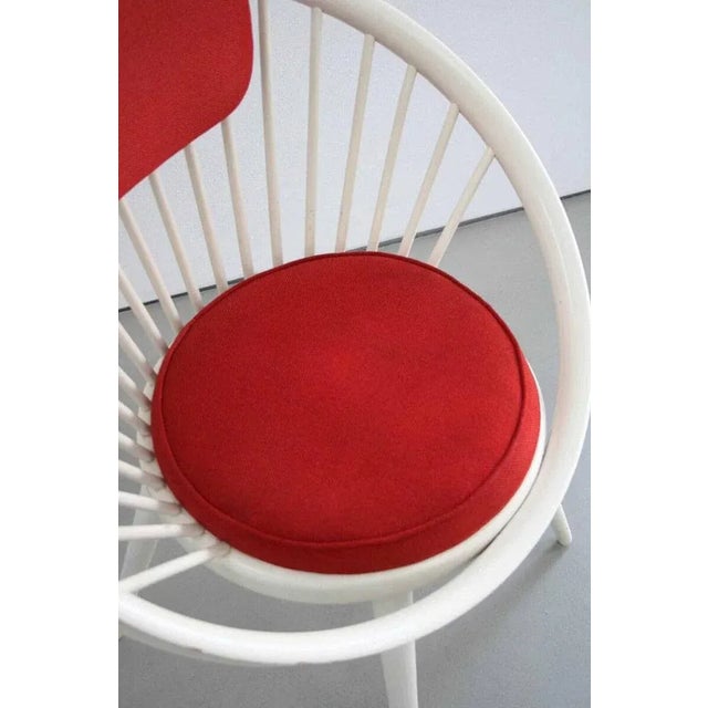 Vintage Circle Chair by Yngve Ekström for Swedese, Sweden For Sale - Image 5 of 6