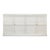 A shallow 15-inch profile leaves room for hallway traffic or pulled-back dining chairs, with 75 inches of storage enclosed...