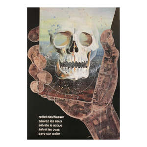 1994 Original Environmental Poster, Save Our Water (The 100 Best Posters Collection)