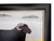 A charming naïve folk art painting by British artist Matt Rix, depicting a handsome black ram standing proudly in profile...