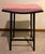 Gorgeous custom reupholstered counter stools with upgraded foam for comfort. Upholstered in a Thibault coral colored...