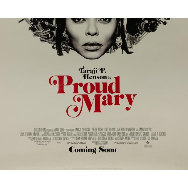 Proud Mary Film Poster, USA For Sale - Image 3 of 5