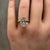Early 21st Century Oval Lab Grown Diamond Hidden Halo Engagement Ring in 14kt Gold - 4.12 CTW Igi, Size 7 For Sale - Image 5 of 7