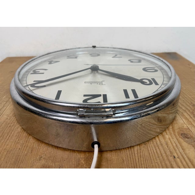 Vintage German Electric Wall Clock from Palmtag, 1960s For Sale - Image 14 of 18