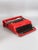 A typewriter * manufacturer: olivetti * designers: ettore sottsass and perry king (designed 1969) * material: metal,...