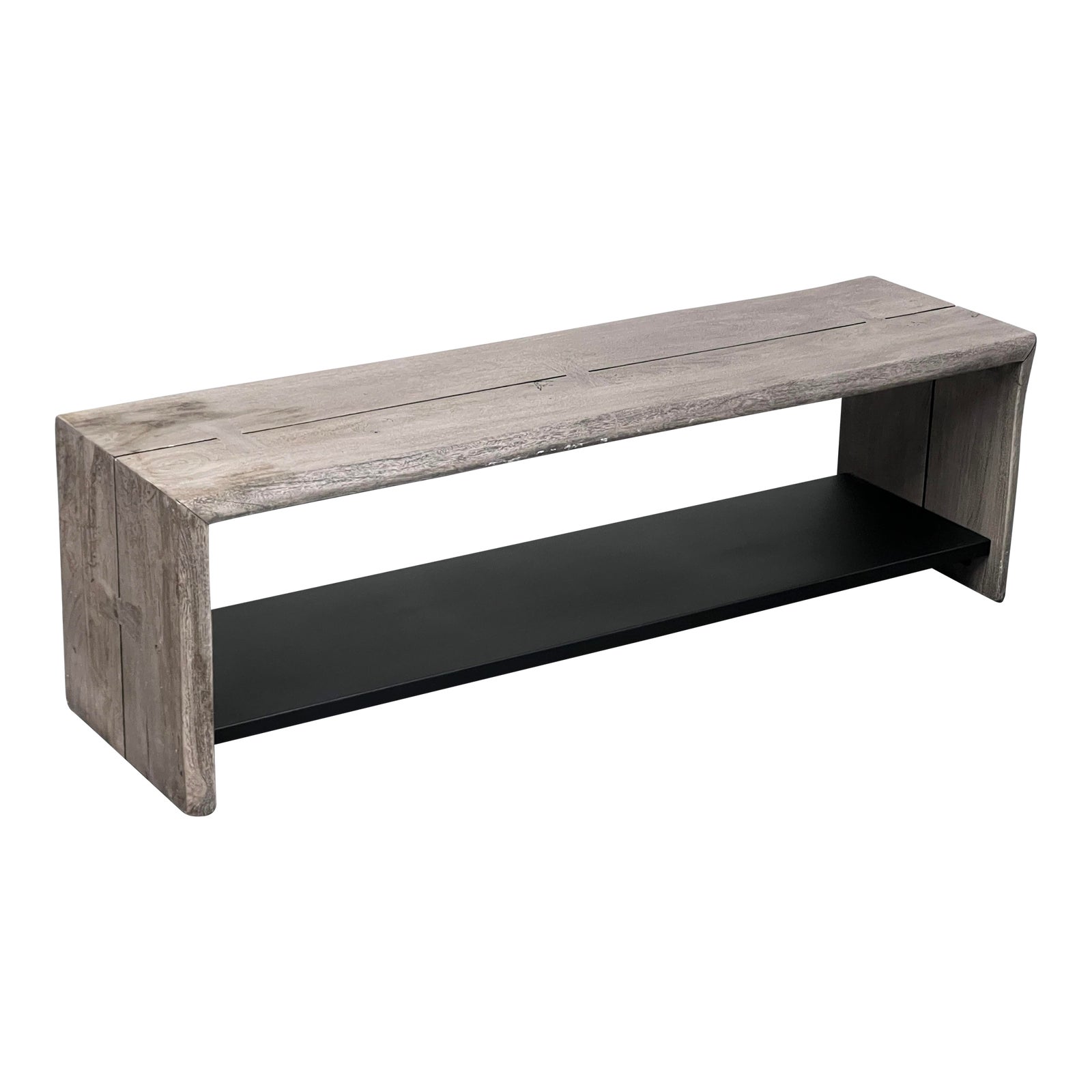 Crate & Barrel Yukon Storage Bench Chairish