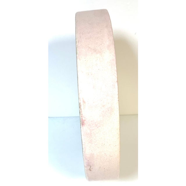 Guido Gambone Monumental Abstract Studio Pottery Bowl/ Charger, Italy For Sale - Image 13 of 14