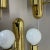 Space Age Brass Wall Lights from Sölken Lights, Germany, 1980s, Set of 2 For Sale - Image 10 of 18