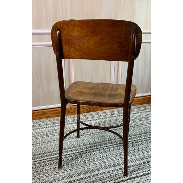 1940s Vintage Heywood Wakefield Chair For Sale - Image 11 of 13