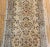 Vintage Persian Kerman Runner, Handwoven Allover Floral Pattern, Ivory & Blue, 3’ X 12’ For Sale In Chicago - Image 6 of 10