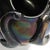Mid-Century Hand-Blown Murano Iridescent & Black Glass Vase W/ Sculptural Detail For Sale - Image 13 of 14