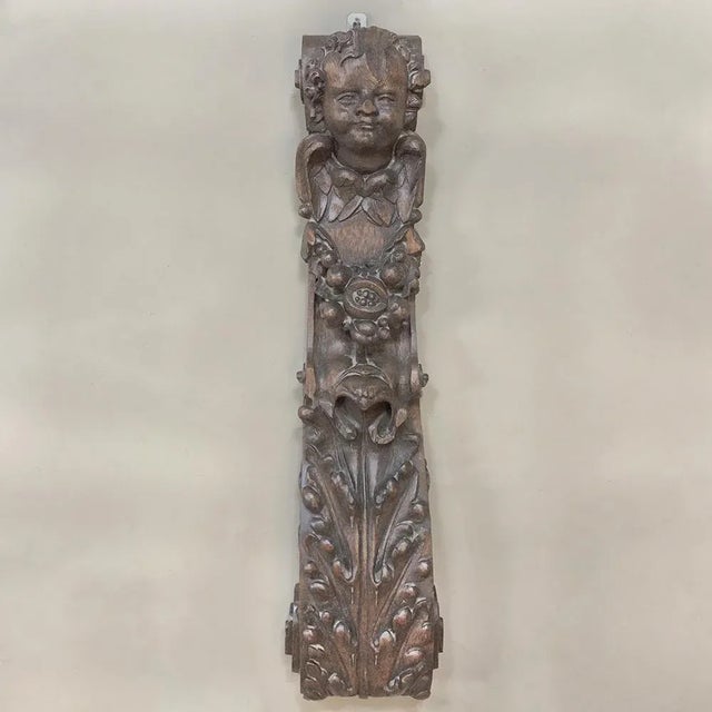 18th Century Pilaster Carving For Sale - Image 10 of 10