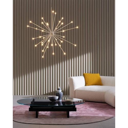 Metal Black Galaxy Pendant Lamp by Charles and Ray Eames for Cassina For Sale - Image 7 of 18