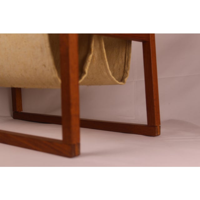 1960s Newspaper/Magazine Stand by Henning Wind-Hansen for Sika Møbler For Sale - Image 6 of 7