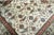 Cream Hand-Knotted Tabriz 50 Raj Rug with Silk Content For Sale - Image 8 of 11