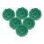 Wedgwood Green Majolica Plates, Set of 6 For Sale