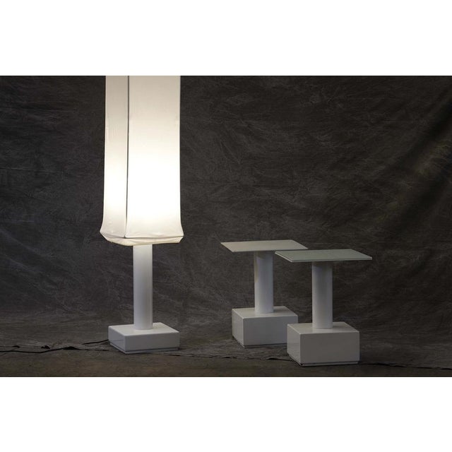 1970s Bedside Tables and Floor Lamp from Alivar, Set of 3 For Sale - Image 5 of 7