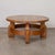 Wood 1950s French Solid Oak Coffee Table For Sale - Image 7 of 15