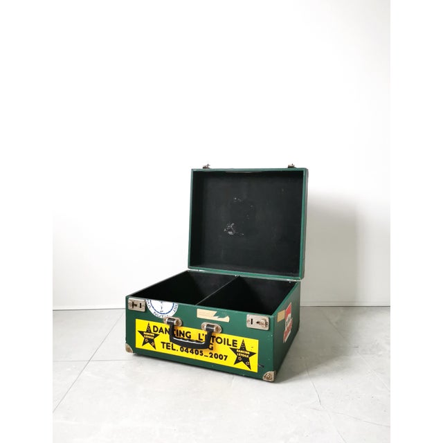 Mid-Century Modern Vintage Belgian Trunk, 1960s For Sale - Image 3 of 10