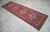 1970s Vintage Turkish Hand-Knotted Short Runner Rug Hallway Decor - 2′10″ × 9′6″ For Sale - Image 5 of 13