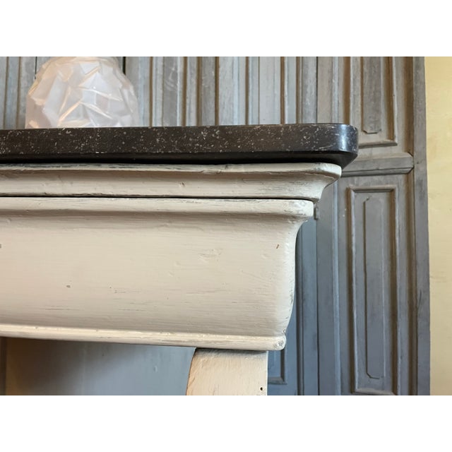 French Louis Philippe Trumeau Side Table For Sale - Image 13 of 18